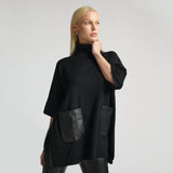 Evelyn Cape - Jet Black