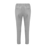 Reagan Leather Jogger - Earl Grey