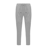 Reagan Leather Jogger - Earl Grey