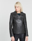 Chevron Jacket  - Slate