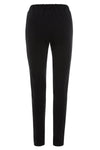 Eddie ladies fitted pant with leather trims - rear view