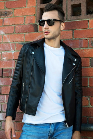 Men's leather jackets handmade in Australia