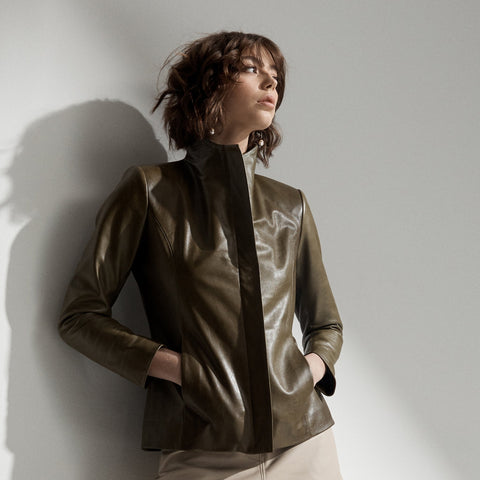 Adeline Jacket - Autumn Leaves