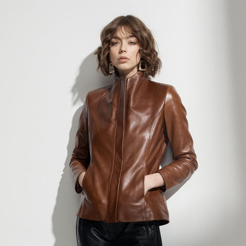 Adeline Jacket - Wood