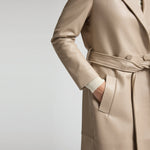 Amelia Trench Coat - Crème Brûlée