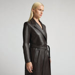 Amelia Trench Coat - Espresso