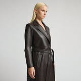 Amelia Trench Coat - Espresso