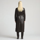 Amelia Trench Coat - Espresso