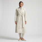 Amelia Trench Coat - Milk