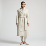 Amelia Trench Coat - Milk