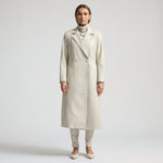Amelia Trench Coat - Milk
