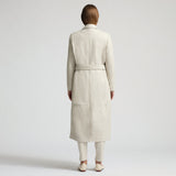 Amelia Trench Coat - Milk