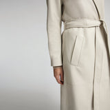 Amelia Trench Coat - Milk