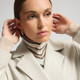 Amelia Trench Coat - Milk