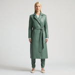 Amelia Trench Coat - Sage