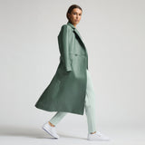 Amelia Trench Coat - Sage
