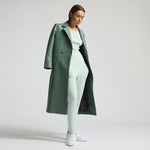 Amelia Trench Coat - Sage