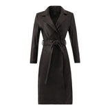 Amelia Trench Coat - Espresso