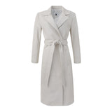 Amelia Trench Coat - Milk