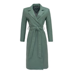 Amelia Trench Coat - Sage