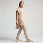 Blake Knit Tunic - Crème Brûlée
