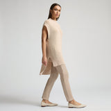 Blake Knit Tunic - Crème Brûlée