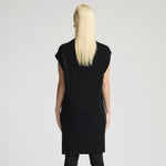 Blake Knit Tunic - Jet Black