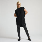 Blake Knit Tunic - Jet Black