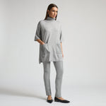 Fergie Leather Jogger Pant - Earl Grey