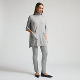 Fergie Leather Jogger Pant - Earl Grey