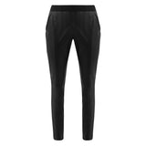 Fergie Leather Jogger Pant - Jet Black