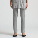 Fergie Leather Jogger Pant - Earl Grey