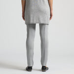 Fergie Leather Jogger Pant - Earl Grey