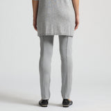 Fergie Leather Jogger Pant - Earl Grey
