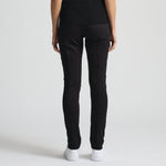 Fergie Leather Jogger Pant - Jet Black