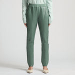 Fergie Leather Jogger Pant - Sage