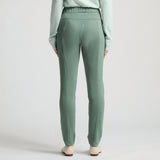 Fergie Leather Jogger Pant - Sage