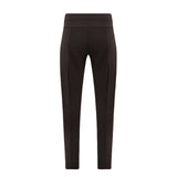 Fergie Leather Jogger Pant - Espresso
