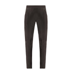 Fergie Leather Jogger Pant - Espresso