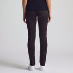 Fergie Leather Jogger Pant - Espresso