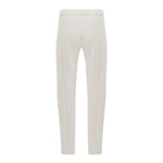 Frankie Leather Jogger Pant - Milk