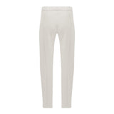 Frankie Leather Jogger Pant - Milk