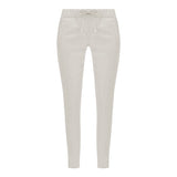 Frankie Leather Jogger Pant - Milk