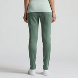Frankie Leather Jogger Pant - Sage