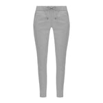 Frankie Leather Jogger Pant - Earl Grey