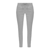 Frankie Leather Jogger Pant - Earl Grey