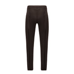 Frankie Leather Jogger Pant - Espresso