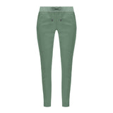 Frankie Leather Jogger Pant - Sage