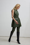 Eloise Three Quarter Vest - Olive