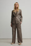 Genevive Blazer - Chinchilla